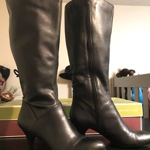 Naturalizer Tall Black Riding  Boot New In Box